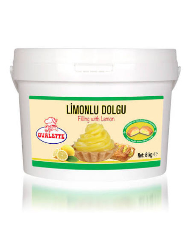 KATSAN OVALETTE LİMONLU DOLGU 6 KG PLASTİK AMBALAJ 