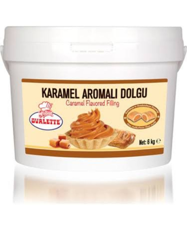 KATSAN OVALETTE KARAMEL DOLGU 6 kg PLASTİK AMBALAJ 