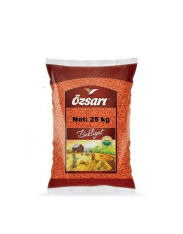 ÖZ SARI MERCİMEK	25KG	ÇUVAL