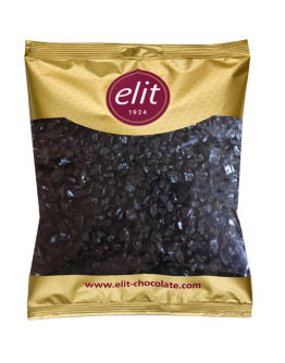 ELİT BİTTER PARÇA ÇİKOLATA 1 KG PLASTİK AMBALAJ 