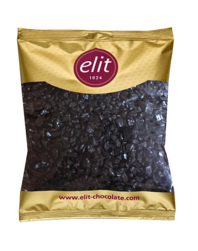 ELİT BİTTER PARÇA ÇİKOLATA 1 KG PLASTİK AMBALAJ 