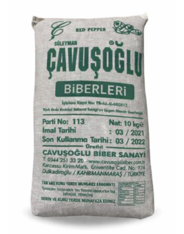 ÇAVUŞOĞLU PULBİBER 10KG BEZ AMBALAJ