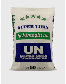 Hekimoğlu Süper Lüks Un 50 KG NAYLON AMBALAJ