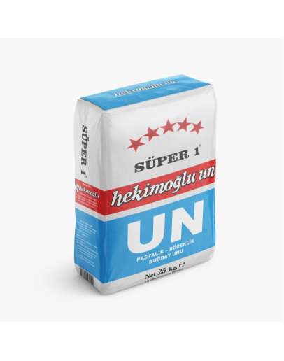 Hekimoğlu Süper 1 Un 25 KG KAĞIT AMBALAJ